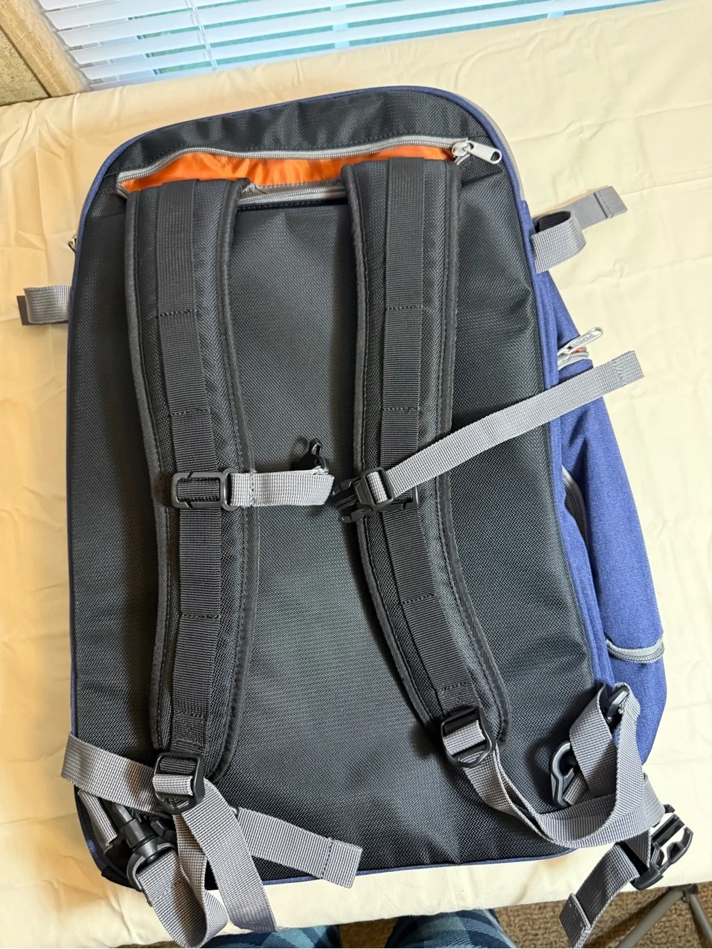 Ebags Mother Lode Navy Blue Travel Backpack - Versatile Men’s Bag
